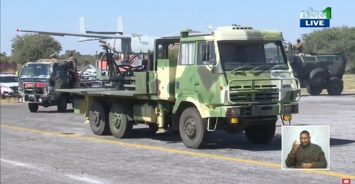 A still from the television coverage of the NDF parade on 2 June 2025 shows a probable ASN-209 UAV.