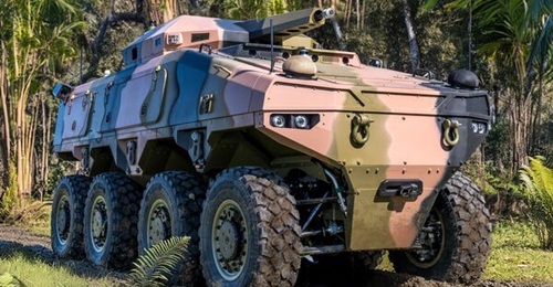 The Vantage ATS fitted on the ATLAS CCV features 260 rounds of ready-use ammunition.