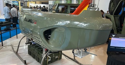 The Rajawali 500 cargo UAV that will be trialled by the Indonesian Army.
