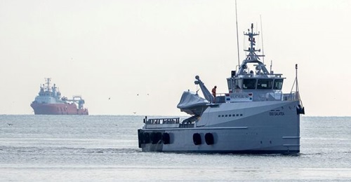 DSS 
        
        was officially transferred from Damen Shipyards to the RNLN in Den Helder on 18 June.