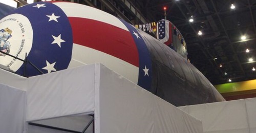 The US Navy Fiscal Year 2026 budget request includes funding for one Virginia-class attack submarine, like the one pictured here.