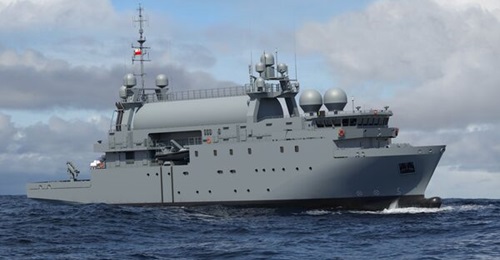 (261), the first new SIGINT vessel on order for Poland, was launched on 1 July.