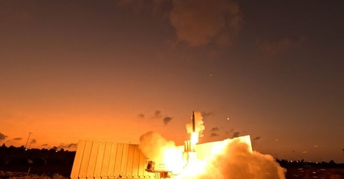 An Arrow 3 is launched during 'Rising Lion'.