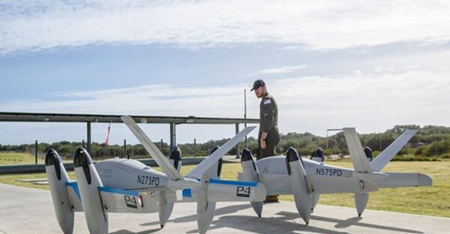 The PteroDynamics Transwing P4 is an electrically powered UAV designed for maritime logistics, automated cargo delivery, and ISR roles.