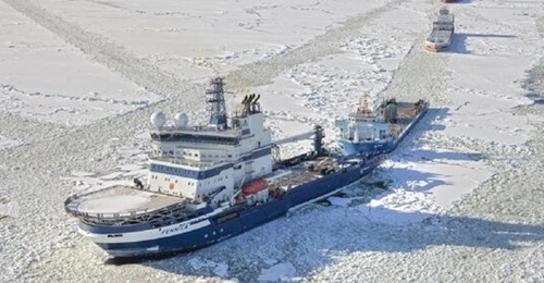 Finnish multi-purpose icebreaker 
        
        , operated by Arctia.