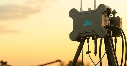 Sentrycs' Cyber over RF C-UAS system, seen in a fixed configuration.