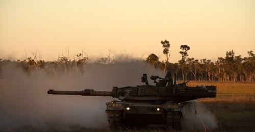 The Republic of Korea Marine Corps operates the K1A2 Main Battle Tank during a live-fire activity at Shoalwater Bay Military Training Area during Exercise 'Talisman Sabre' 2025.