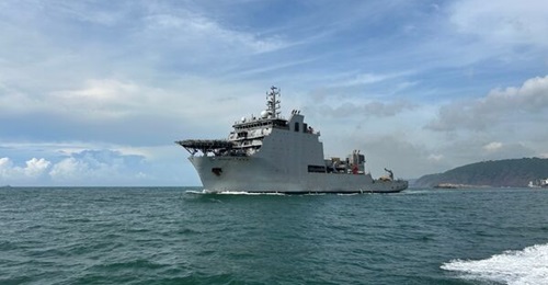 The Indian Navy's diving support vessel INS 
        
        , which was commissioned on 18 July 2025.