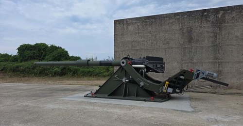 Leonardo is developing and producing a 120/L55 high-pressure gun at its La Spezia site.