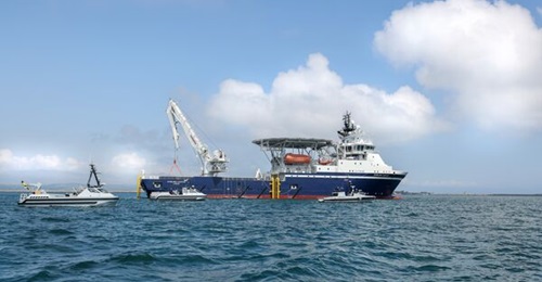 Acquired in 2023 for the Royal Fleet Auxiliary, RFA 
        
        has been officially redesignated as a fully commissioned warship of the Royal Navy fleet - therefore becoming HMS