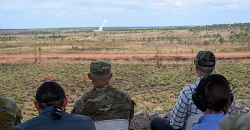 Australian Army launches its first PrSM at Exercise 'Talisman Sabre 25'.