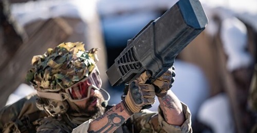 The Australian DoD is acquiring DroneShield's DroneGun Mk4 (pictured) and RfPatrol, as well as a range of C-UASs from other companies under the Land 156 project, to bolster defence against hostile UAVs.
