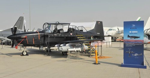 Seen at an earlier event, the Calidus B-250 is now the subject of a training agreement between Türkiye and the UAE.