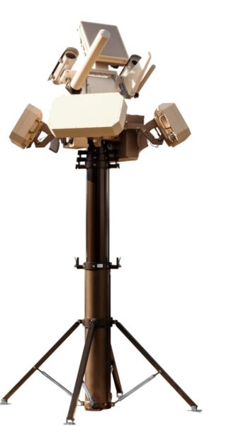 SKYctrl C-UAS with 3D MIMO radar technology.