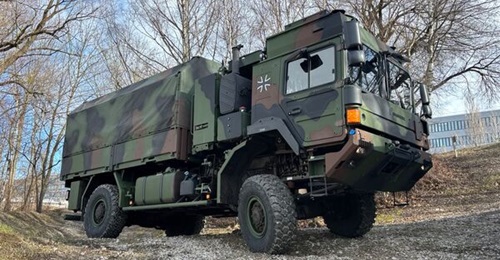 The Bundeswehr has ordered 1,388 logistic vehicles from Rheinmetall, including 425 UTV 4×4 (pictured) and 8×8 vehicles.