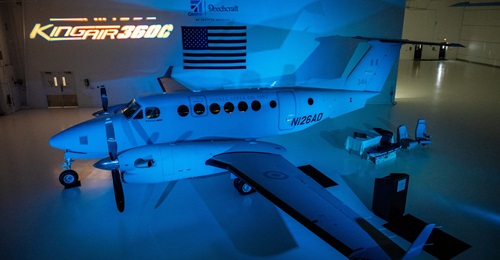 The FAP has formally taken delivery of its second new Beechcraft King Air. The aircraft will be operated from Callao.