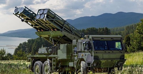 An undisclosed European country has ordered defence equipment worth over USD1.6 billion from Elbit Systems, including long-range precision strike artillery-rocket systems (photo of PULS MRL).
