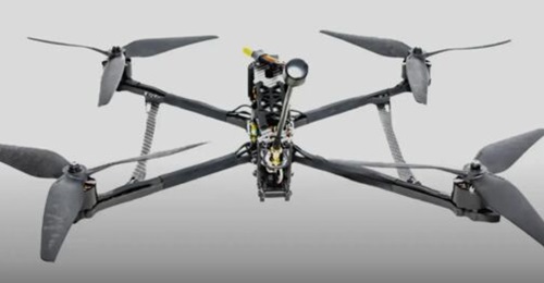 An FPV UAS with electric motor made by Ukrainian firm General Cherry.