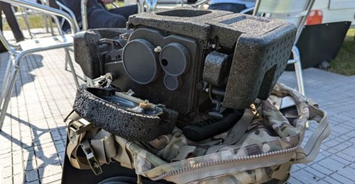 A mock-up of the Javelin LWCLU.