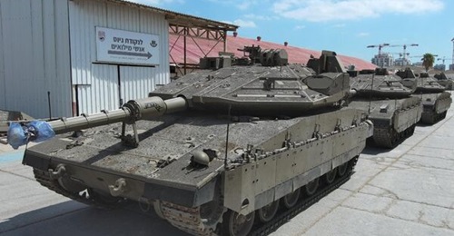 The Merkava 4 Barak was unveiled at the Merkava and Armored Vehicles Directorate in Tel Hashomer in September 2023.