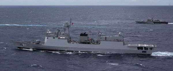 A Royal Thai Navy Pattani-class OPV, HTMS 
        
        , which will be fitted with the Catiz CMS from Navantia.
