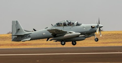 One of the first of 12 A-29N Super Tucanos for Portugal begins its ferry flight from Brazil on 25 August.