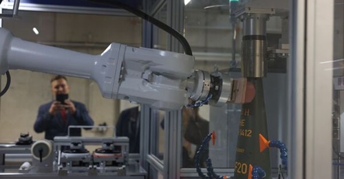 Rheinmetall opened a 155 mm artillery shell plant in Unterlüß on 27 August, expected to produce up to 350,000 rounds a year starting in 2027.