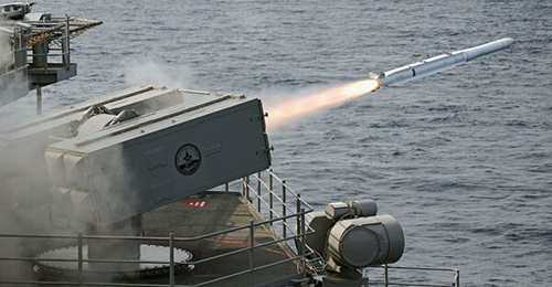 Planning has started to upgrade the ESSM, shown here being launched by aircraft carrier USS 
        
        .