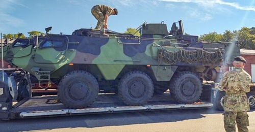Denmark received its first two Patria 6×6 APCs on 1 September, with the remaining 127 planned to follow starting in 2026.