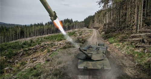 MBDA is unveiling the Akeron MBT 120 NLOS missile at DSEI 2025.