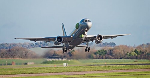 Seen departing MoD Boscombe Down on its first test flight, the UK's Excalibur FTA will be joined by flying testbeds from Italy and Japan.