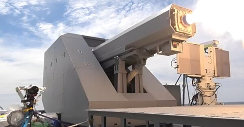 Japan's railgun seen here carrying out a test firing from JS 
        
        .