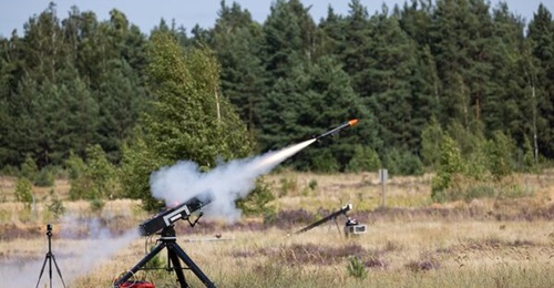 Frankenburg Technologies' Mark 1 missile being field tested at an undisclosed location in August 2025.