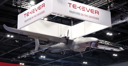The Tekever AR5 was showcased at the DSEI 2025 defence exhibition in London, ahead of an announcement from UK Secretary of State for Defence John Healey on the building of a major drone production facility in Swindon.