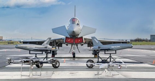 BAE Systems and QinetiQ have tested the control of UAVs from a Eurofighter Typhoon combat aircraft under the UK's Project Hera. While trials to date have been exclusively synthetic, real-world testing is expected in 2026.