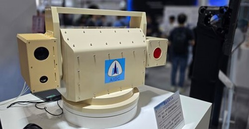 AIDC displayed its new high-energy directed energy laser weapon at TADTE 2025.