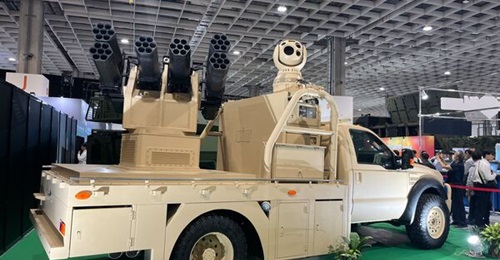 NCSIST's Rocket Turret Vehicle system.