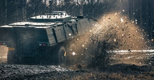 The Patria AMV XP is designed to offer greater protection, payload, and performance compared with the baseline AMV.