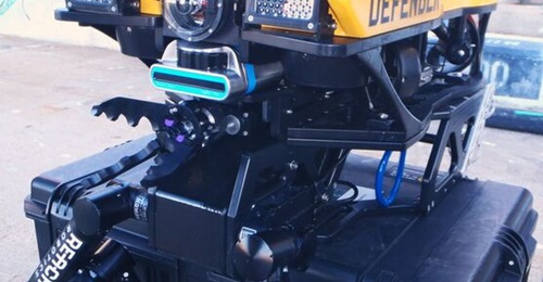 The US Coast Guard plans to procure Defender ROVs (pictured here).