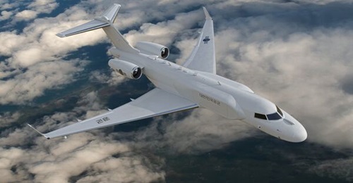 An artist's representation of L3Harris' Phoenix aircraft for the RoKAF.