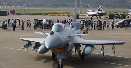 A J-10C multirole fighter aircraft on display at the China International Aviation & Aerospace Exhibition 2021. The 25th Air Brigade with the PLA's ETC has been identified as operating the WS10-powered J-10C variant as of November 2021.