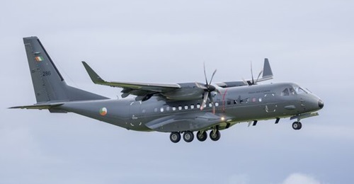 The arrival of the third and final C295 into Casement Aerodrome on 7 October marked a significant milestone in Ireland's wider investment in its fixed-wing dual-role capabilities.