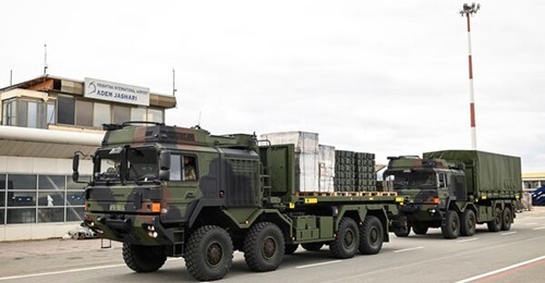 'Thousands' of FPV quadcopters were received into Kosovo on 8 October, seen being transported form the airport on KSF trucks.