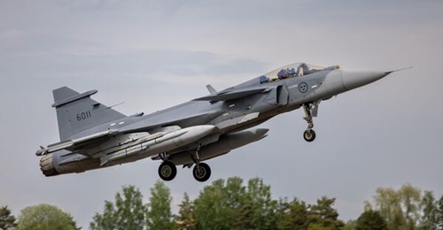 The first of 60 Gripen E combat aircraft was formally received into service by the Swedish Air Force on 20 October.