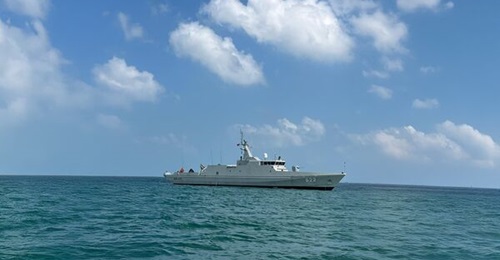 KRI 
        
         (pictured) was commissioned into service at an induction ceremony on 24 October 2025.
