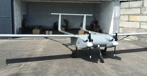 Windracers' Ultra UAS being operated by a unit of the Armed Forces of Ukraine at an undisclosed location in Ukraine in 2025.