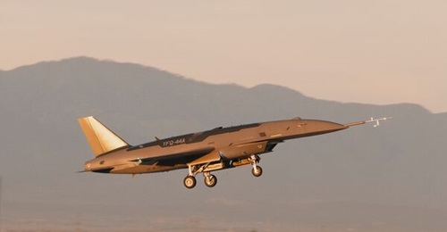 Anduril's YFQ-44A demonstrator makes its first flight in late October 2025.