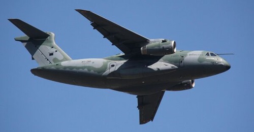 A file photo of a KC/C-390 airlifter. The Netherlands is acquiring five such aircraft to be delivered from 2027 to 2029.