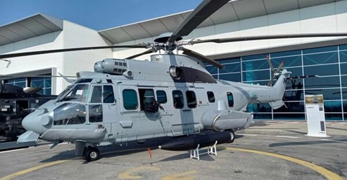 Seen at the Marignane production facility in French Air and Space Force livery, the H225M will now replace its Puma predecessor in Moroccan service.