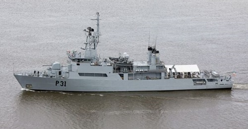 The new MRV is intended to replace the former Irish Naval Service flagship LÉ 
        
        , which was decommissioned in 2022.